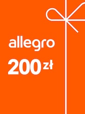 Allegro Karta Podarunkowa 200 PLN Allegro Klucz POLSKA