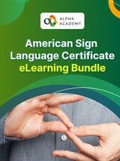 American Sign Language Certificate - Alpha Academy Key - GLOBAL Alpha Academy Klíč GLOBÁLNÍ