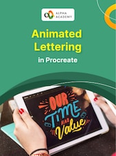 Animated Lettering in Procreate Alpha Academy Schlüssel GLOBAL