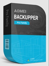 AOMEI Backupper - Professional Family PC 5 Geräte Lebenslang AOMEI Schlüssel GLOBAL