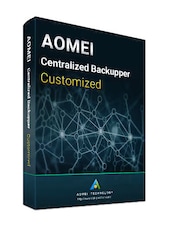 AOMEI Centralized Backupper Customized - 5 PC 1 durata del server a vita AOMEI Chiave GLOBALE