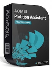 AOMEI Partition Assistant - Professional Edition 2023 PC 2 Devices Dożywotnio AOMEI Klucz GLOBALNY