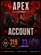 Apex Legends Account 319 Level + 73 Legend Skins PC EA App Account GLOBAL