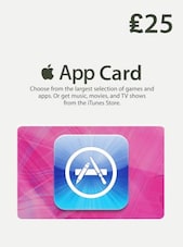 Apple App Gift Card 25 GBP iTunes Key UNITED KINGDOM