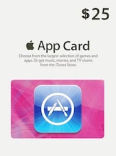 Apple App Gift Card 25 USD iTunes Key UNITED STATES