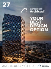 Archicad 27 - PC 1 Device 1 an Archicad Clé GLOBAL