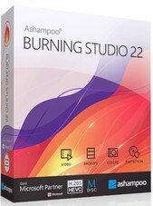 Ashampoo Burning Studio 22 - 1 PC De por vida Ashampoo Clave GLOBAL