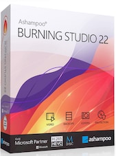 Ashampoo Burning Studio 22 - 1 PC Ömür boyu Ashampoo Anahtar KÜRESEL
