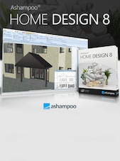 Ashampoo Home Design 8 - 1 PC Ömür boyu Ashampoo Anahtar KÜRESEL