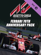 Assetto Corsa - Ferrari 70th Anniversary Pack (PC) - Steam Key - GLOBAL Steam Anahtar KÜRESEL
