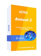 ASTER for Multiseat Gaming - Annual Plan PC 3 użytkowników 1 rok ASTER Klucz GLOBALNY