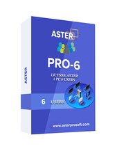 ASTER for Multiseat Gaming - Pro Plan PC 6 użytkowników Dożywotnio ASTER Klucz GLOBALNY