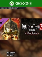 Attack on Titan 2: Final Battle Upgrade Pack / A.O.T. 2: Final Battle Upgrade Pack / 進撃の巨人２ -Final Battle- アップグレードパック Xbox One Xbox Live Key UNITED STATES