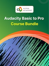 Audacity Basic to Pro Course Bundle Alpha Academy Klucz GLOBALNY