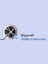 Audio Converter - PC 1 Device Lebenslang Bigasoft Schlüssel GLOBAL