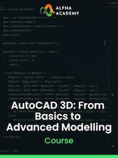 AutoCAD 3D: From Basics to Advanced Modelling Alpha Academy Key GLOBAL