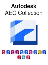 Autodesk AEC Collection Educational 2025 - Educational PC 1 Device 1 an Autodesk Clé GLOBAL