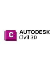Autodesk Civil 3D 2025 - PC 1 Device 3 jaar Autodesk Sleutel GLOBAL