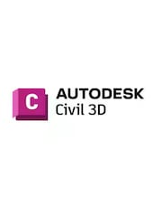 Autodesk Civil 3D 2027 - PC 1 Apparaat 1 jaar Autodesk Sleutel GLOBAL