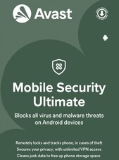 Avast Ultimate - Android 1 Device 2 lata Avast Klucz GLOBALNY