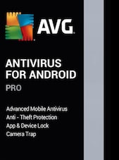 AVG AntiVirus Pro (1 Android Device, 1 Year) - AVG Key - GLOBAL AVG Klíč GLOBÁLNÍ