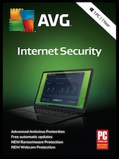 AVG Internet Security - PC 1 User 1 jaar AVG Sleutel GLOBAL
