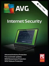 AVG Internet Security (PC) (1 User, 1 Year)  - AVG Key - GLOBAL AVG Key GLOBAL