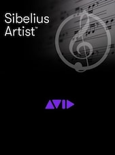 Avid Sibelius - Artist PC 1 dispozitiv 1 an Avid Cheie GLOBAL
