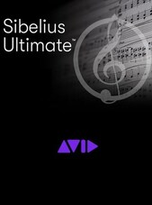 Avid Sibelius - Ultimate PC 1 zařízení 1 rok Avid Klíč GLOBÁLNÍ