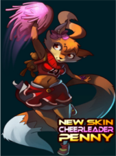 Awesomenauts - Cheerleader Penny PC Steam Sleutel GLOBAL
