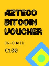 Azteco Bitcoin (Crypto) On-Chain Voucher 100 EUR Azteco Key GLOBAL