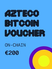 Azteco Bitcoin (Crypto) On-Chain Voucher 200 EUR Azteco Key GLOBAL