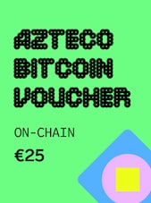 Azteco Bitcoin (Crypto) On-Chain Voucher 25 EUR Azteco Key GLOBAL