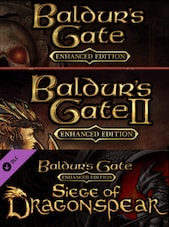 Baldur's Gate: The Complete Saga PC Steam Chiave GLOBALE