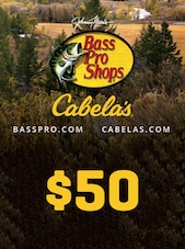 Bass Pro / Cabela's Gift Card 50 USD Cabela's Key UNITED STATES