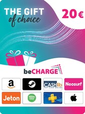 beCHARGE Giftcard 20 EUR - EUROPE EVROPA