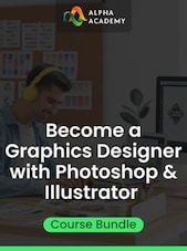 Become a Graphics Designer with Photoshop & Illustrator Course Bundle Alpha Academy Key GLOBAL