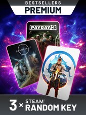 Bestsellers Random 3 Keys Premium (PC) - Steam Key  - GLOBAL Steam Key GLOBAL