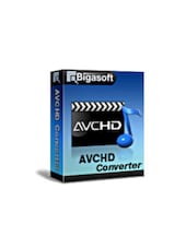 Bigasoft: AVCHD Converter - PC 1 zařízení Doživotní Bigasoft Klíč GLOBÁLNÍ