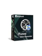 Bigasoft iTunes Video Converter - PC 1 Cihaz Ömür boyu Bigasoft Anahtar KÜRESEL
