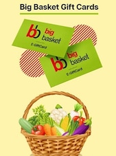 Bigbasket Gift Card 100 INR BigBasket Key INDIA