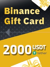 Binance Gift Card 2000 USDT Binance Klucz