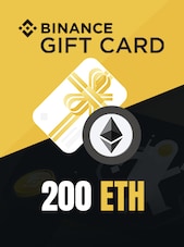 Binance Gift Card (ETH) 200 USD Binance Clave