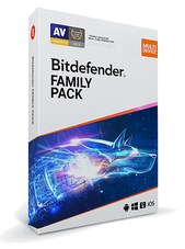 Bitdefender Family Pack - 1 jaar Bitdefender Sleutel GLOBAL