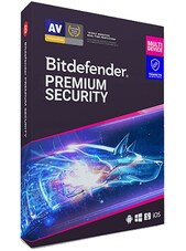 Bitdefender Premium Security - Family PC, Android, Mac, iOS 1 anno Bitdefender Chiave GLOBALE