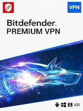 Bitdefender Premium VPN PC, Android, Mac, iOS 10 Appareils 1 an Bitdefender Clé EUROPE
