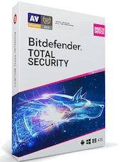 Bitdefender Total Security - PC, Android, Mac, iOS 5 Devices 1 an Bitdefender Clé GLOBAL