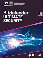 Bitdefender Ultimate Security - Standard Edition PC, Android, Mac, iOS 1 rok Bitdefender Klucz GLOBALNY
