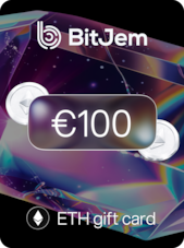 BitJem Crypto Gift Card ETH 100 EUR BitJem Chiave GLOBALE