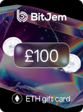 BitJem Crypto Gift Card ETH 100 GBP BitJem Chiave GLOBALE